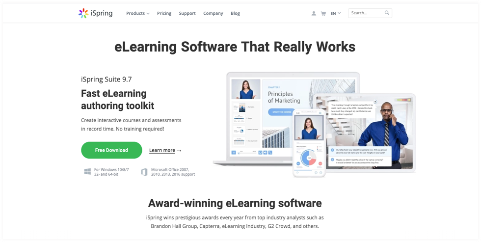 iSpring Learn LMS