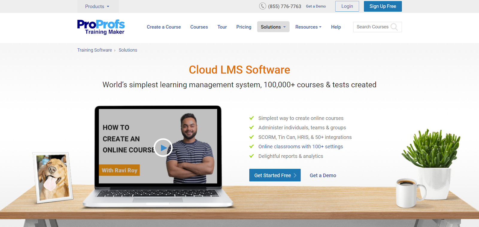 proprofs lms software