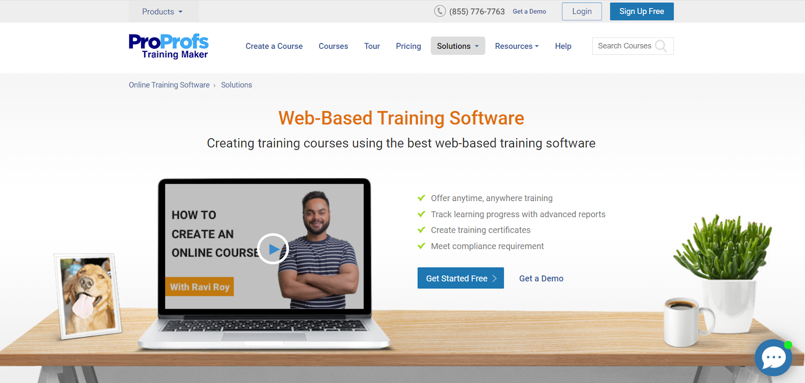 ProProfs Web-Based Training Software