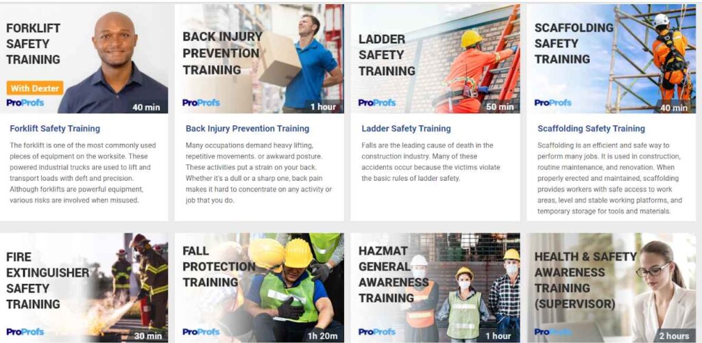 Workplace Safety Courses