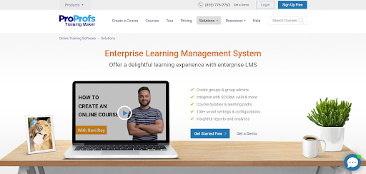 ProProfs Enterprise LMS