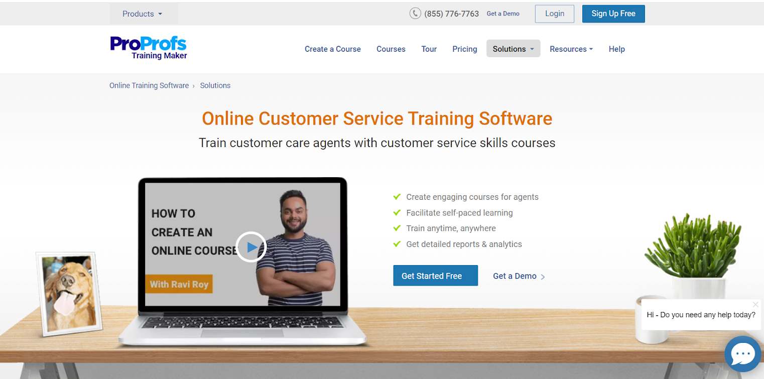 online Call center training