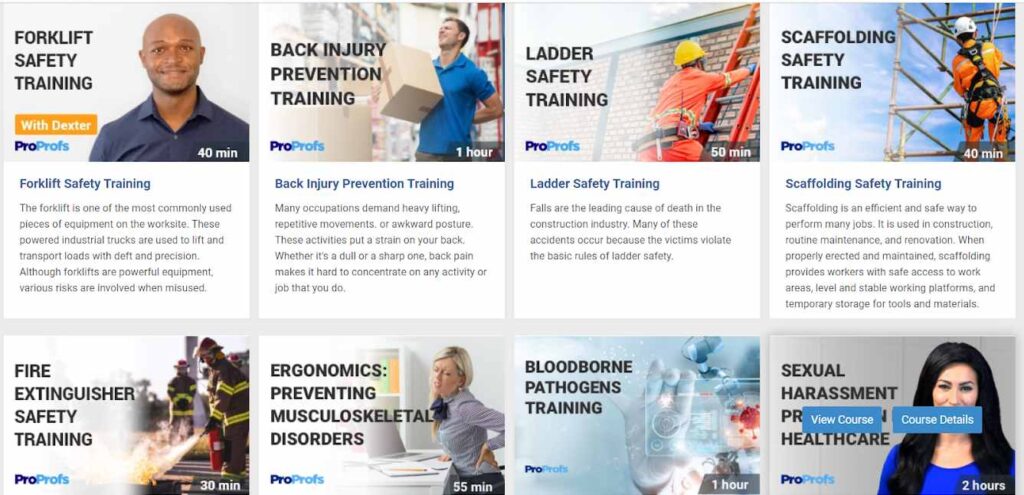 Workplace Safety Courses
