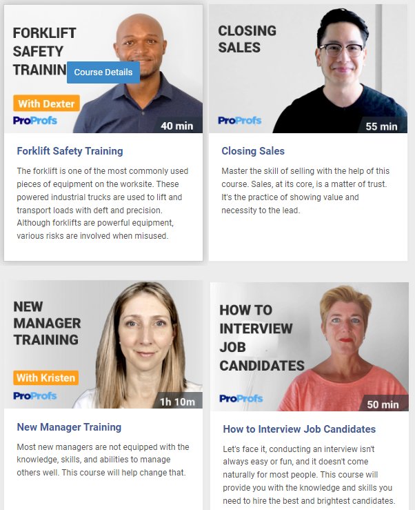 Conduct Training on Job Roles - Courses