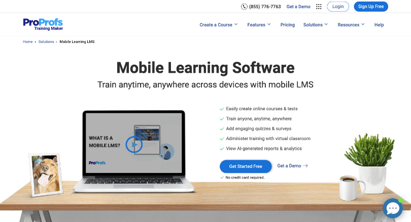 Proprofs_TM_Mobile LearningSoftware