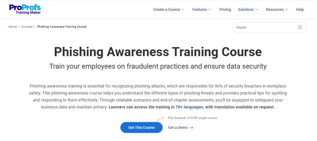 Phishing Awareness Training Course