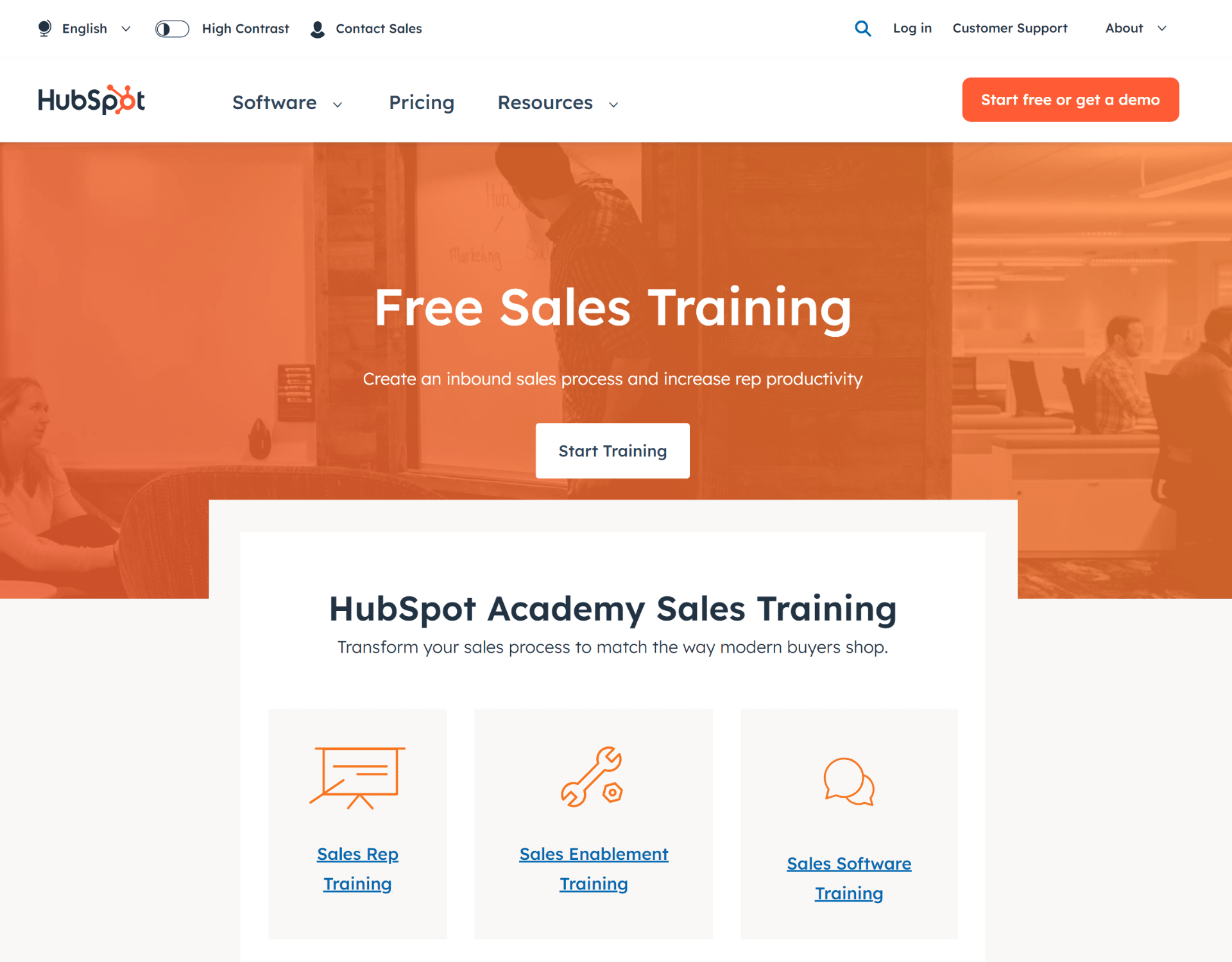Sales Training by HubSpot Academy