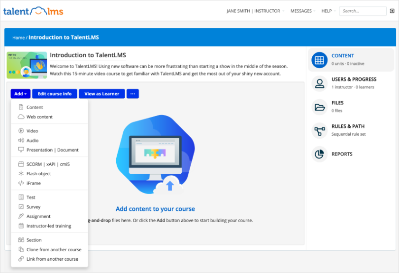 TalentLMS - Best for Incorporating Gamification in Courses