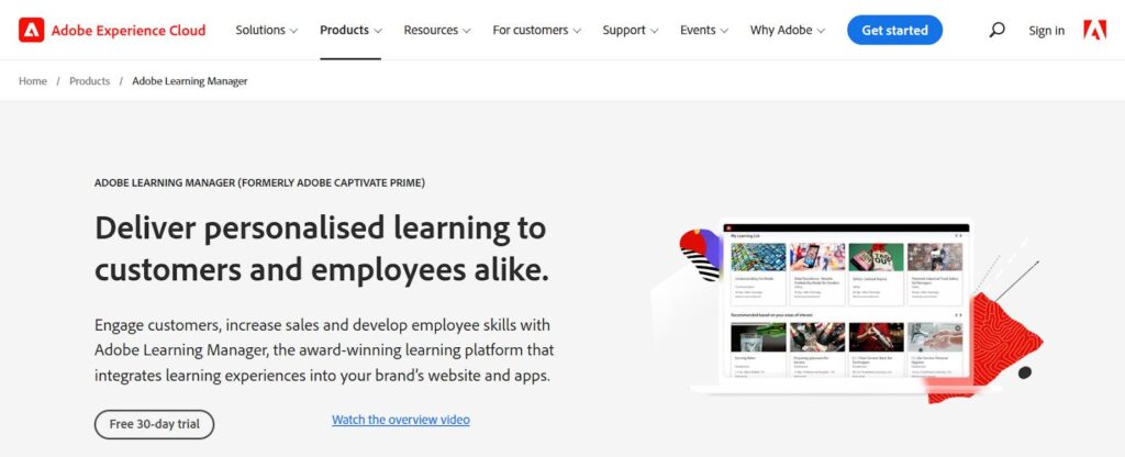 Adobe Learning Manager