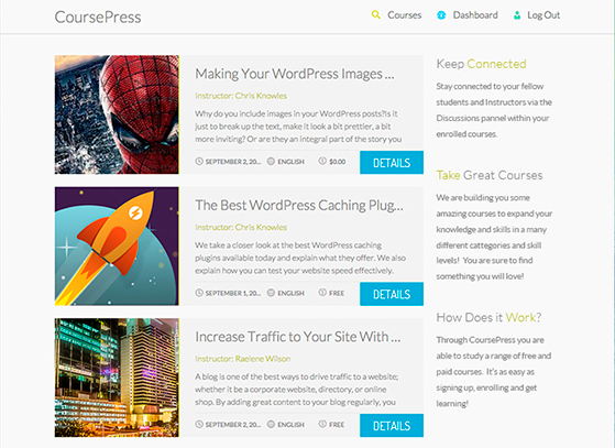 Coursepress pro