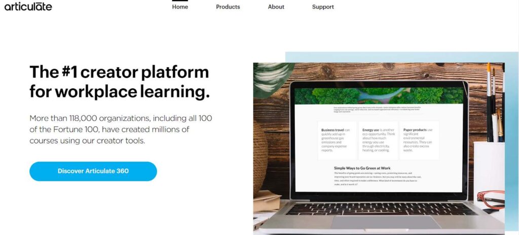 Online Training Tool - Articulate