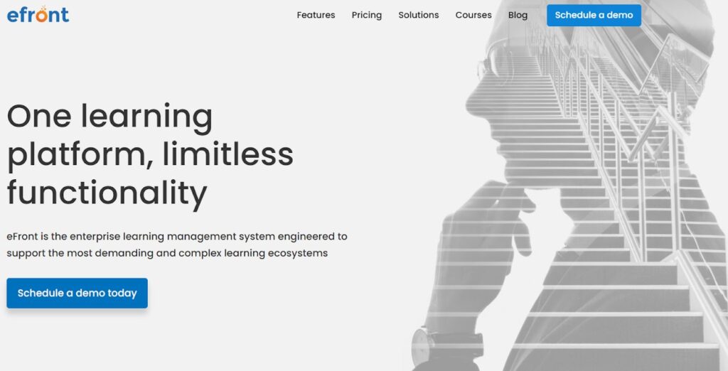 Online Training Tool - eFront LMS
