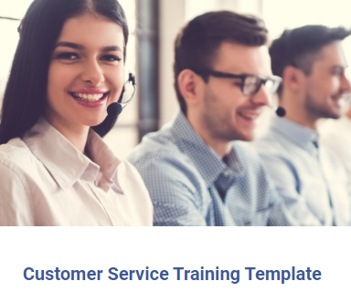 Customer Service Training Template