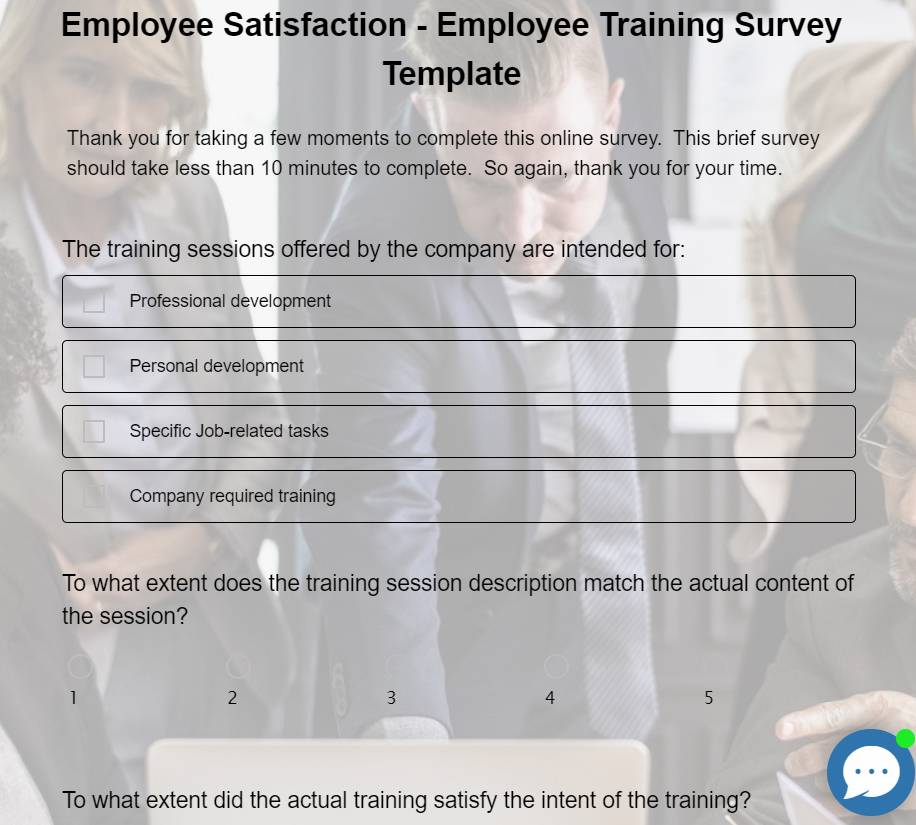 Employee Satisfaction Template