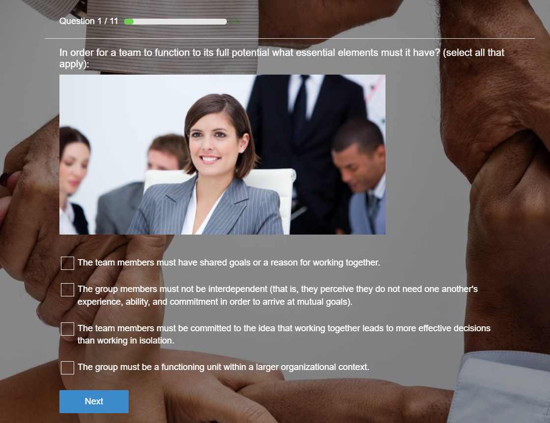 Quizzes and Surveys