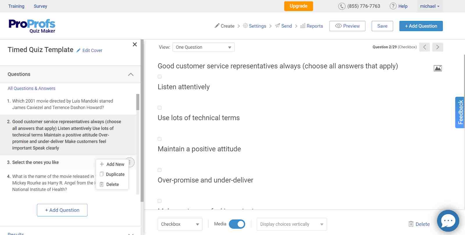 Timed Quizzes - Example of Gamification in the Workplace