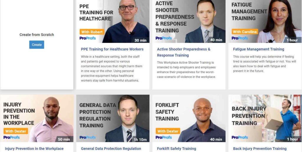 Develop Safety Training