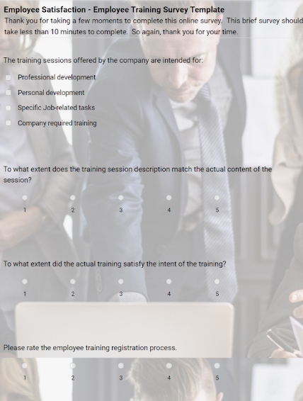 Employees feedback