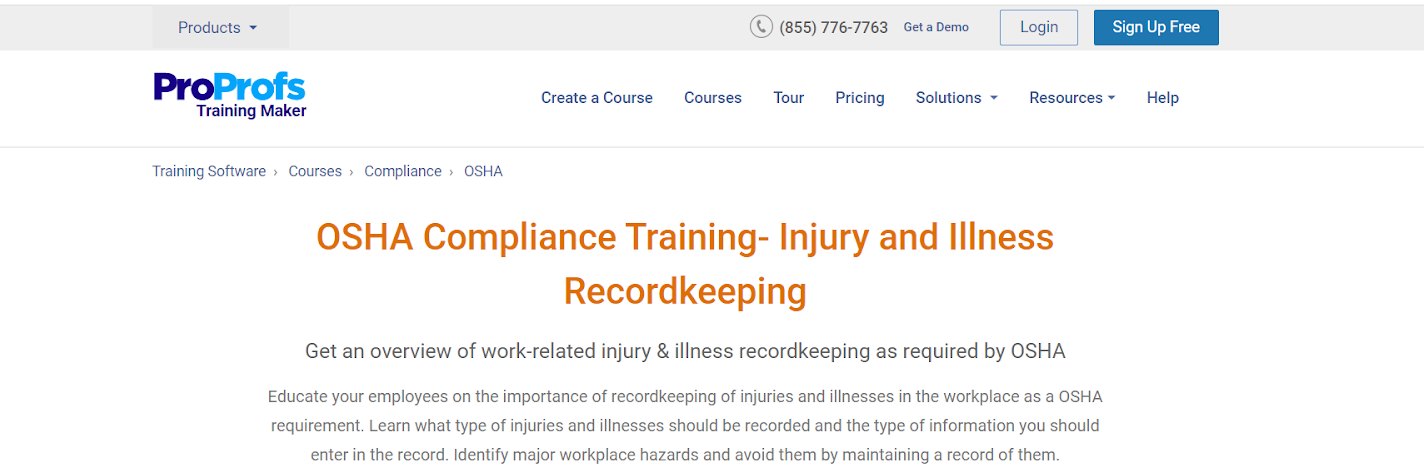 OSHA Compliance Training Course