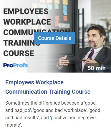 Workplace Communication Training for Employees