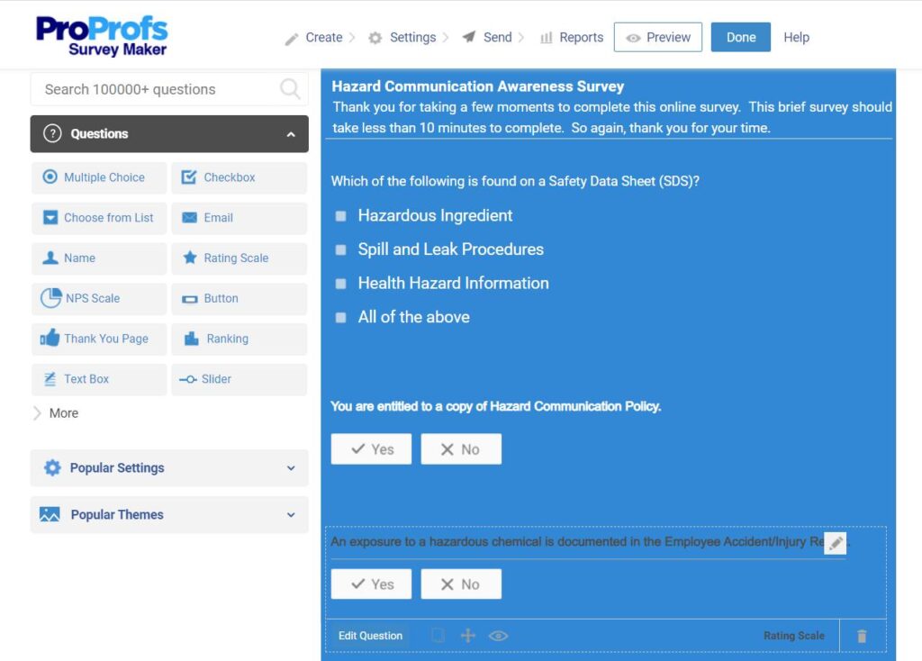 Conduct a Hazard & Training Needs Analysis