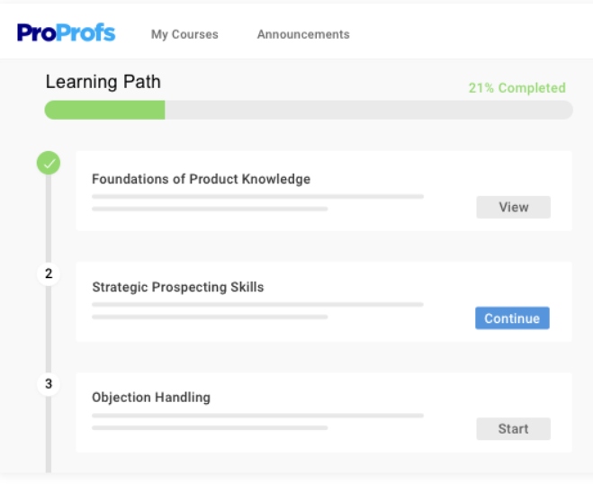 Learning Paths