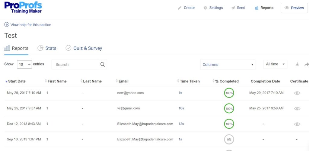 Simplify Training Record Management