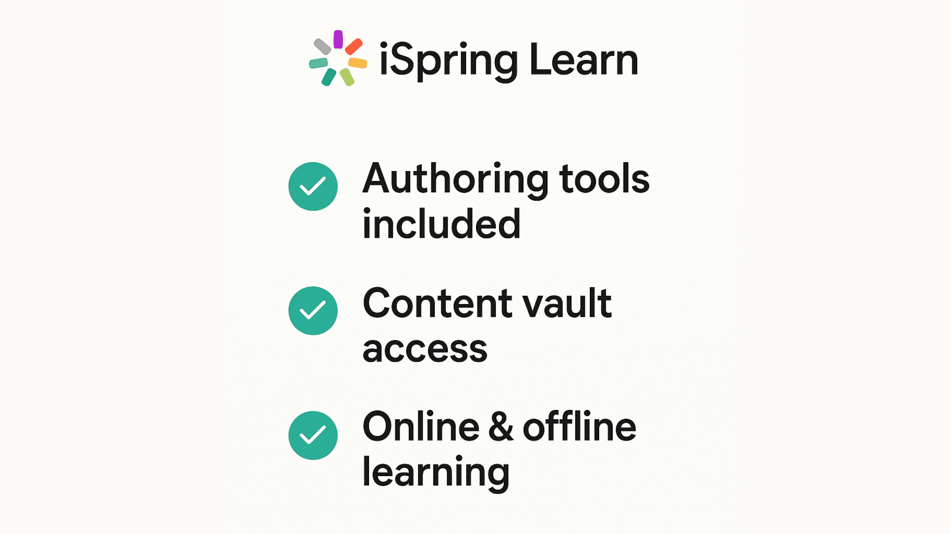 iSpring Differentiators
