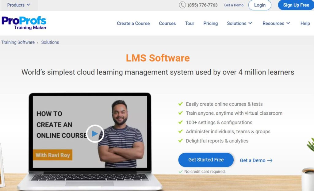 ProProfs LMS