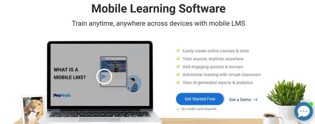 Mobile Learning software