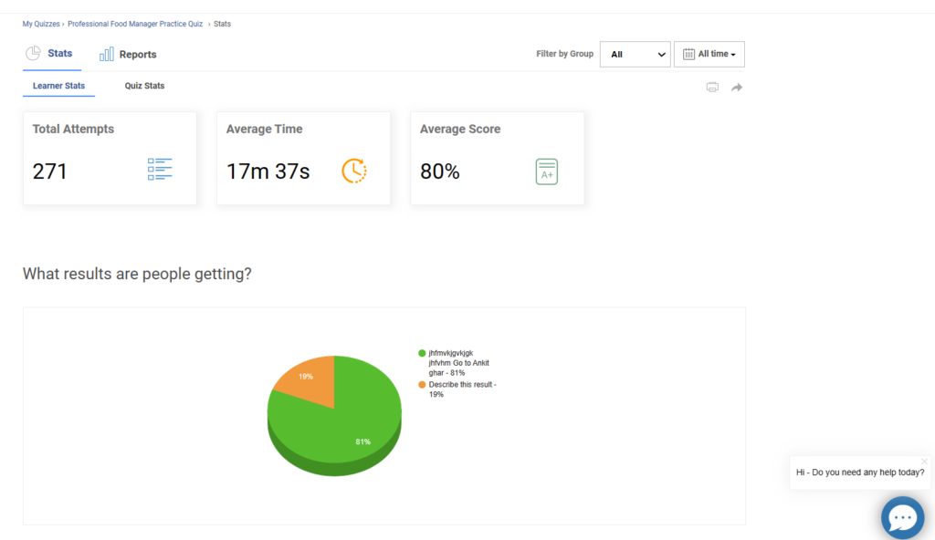 Reporting & Analytics