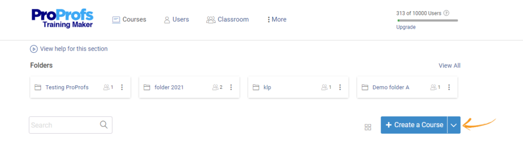 Create a Course