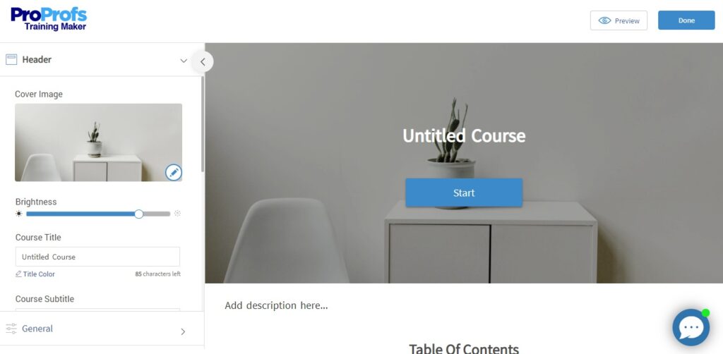 customize the course