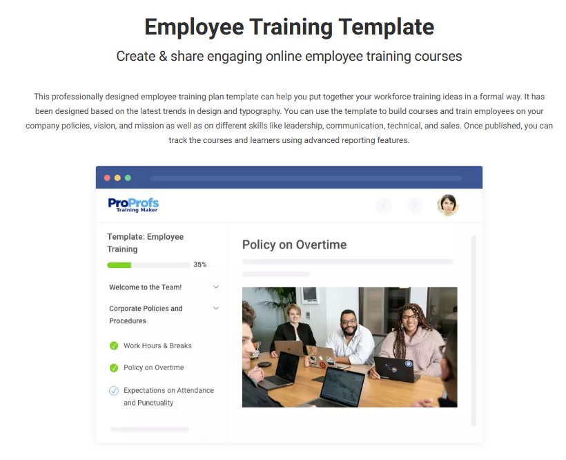 Employee Training Plan
