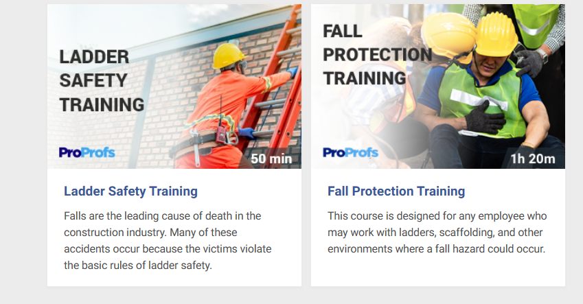 Fall Prevention and Ladder Safety
