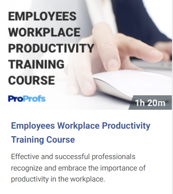 Increased Productivity