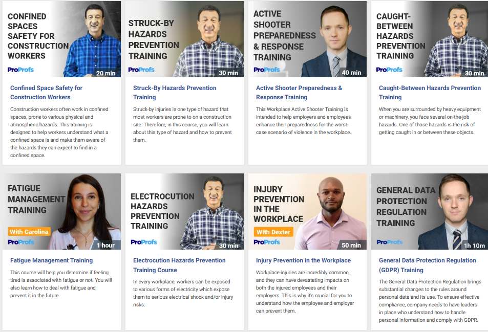 safety training programs