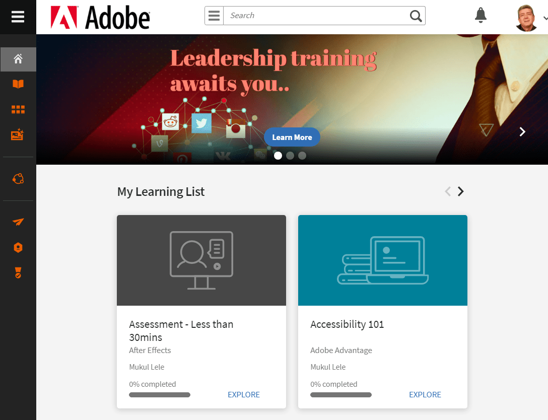 Adobe Learning Manager also boasts