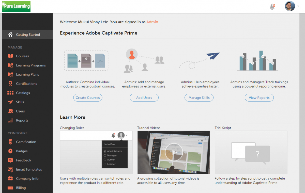 Adobe Learning Manager