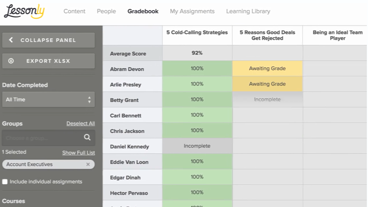 Lessonaly_Gradebook