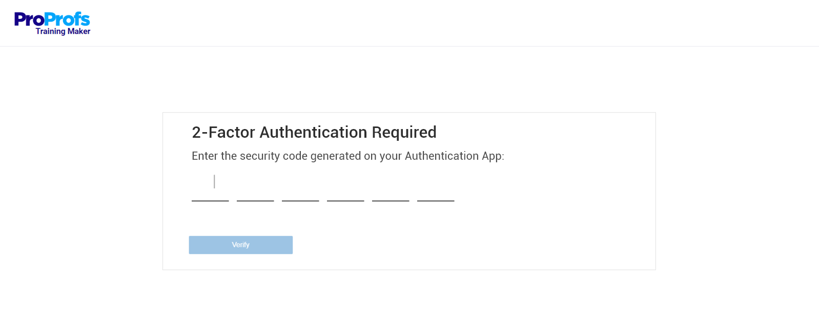 PP TM Two-Factor Authentication