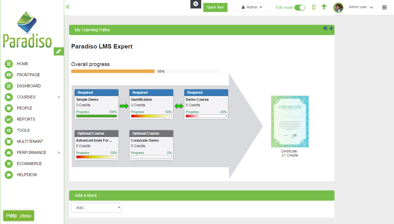 Paradiso - Best for Personalized Learning