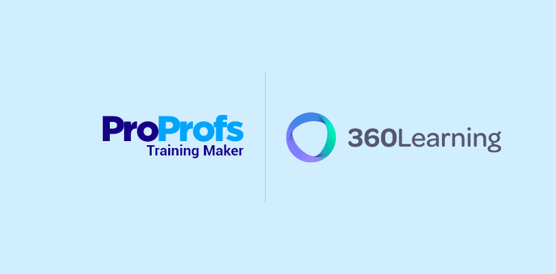 ProProfs Training Maker vs 360Learning