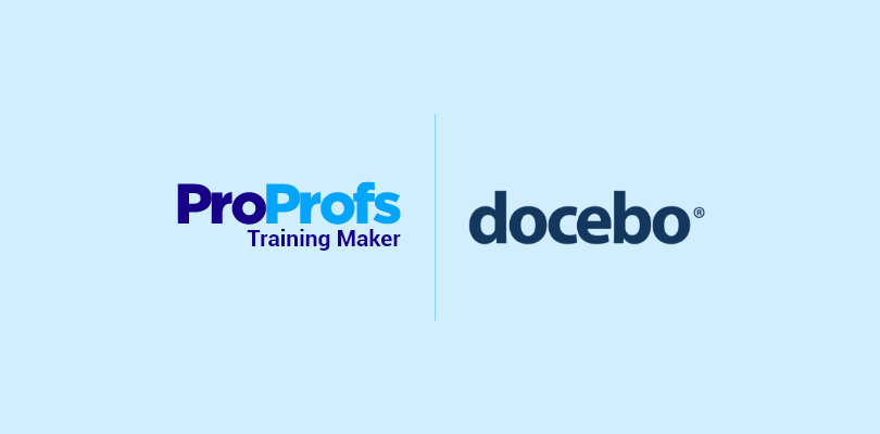 ProProfs Training Maker vs. Docebo