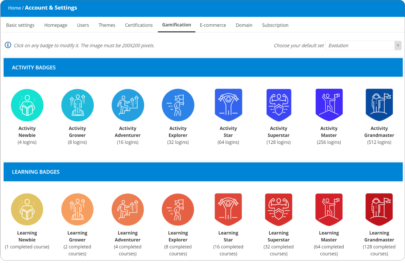 Talent_LMS_Account&Seeting_Gamification