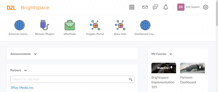 D2L Brightspace