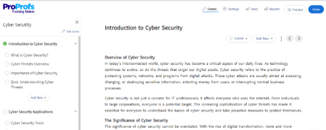 Cyber security