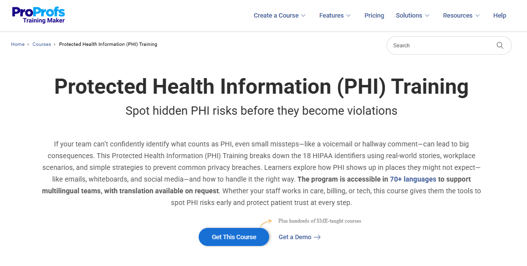 Protected-Health-Information-PHI-Training-Course-ProProfs