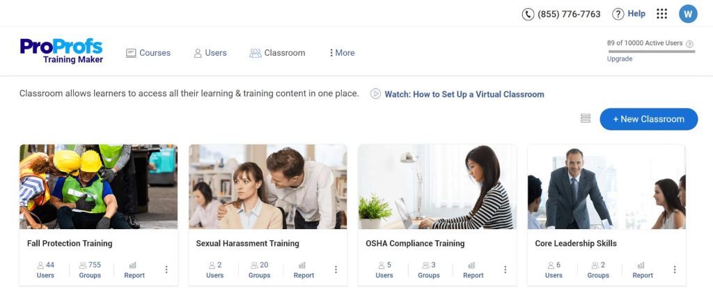 ProProfs Course Library