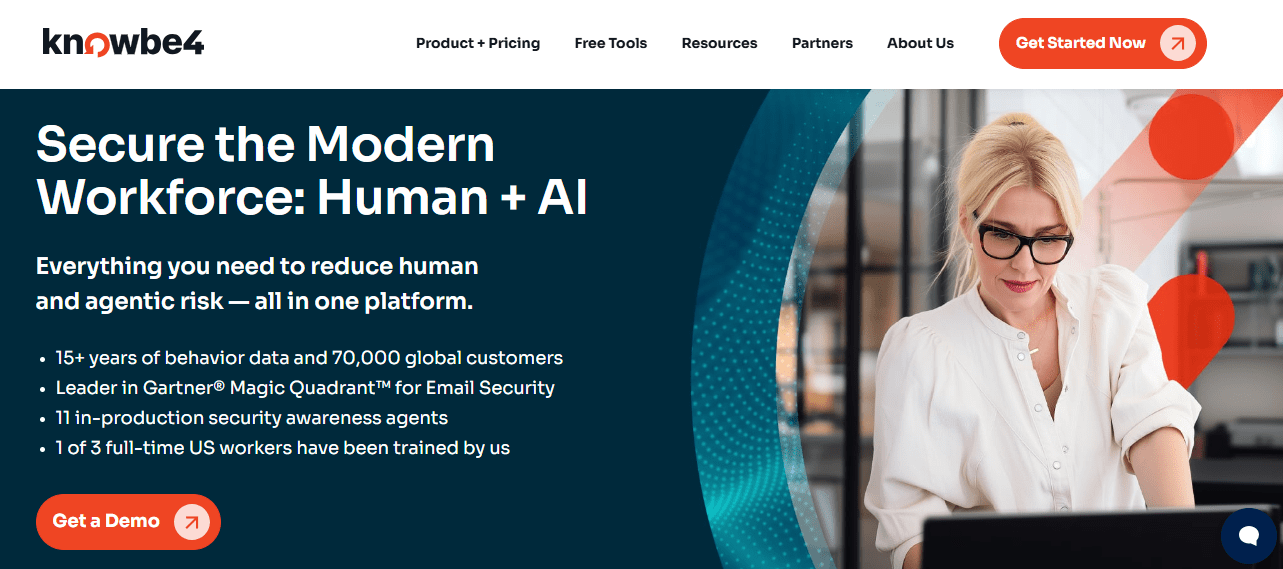 KnowBe4 Human Risk Mgmt Platform